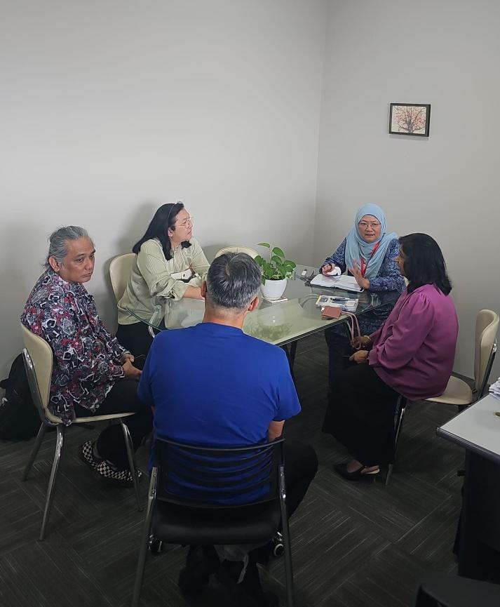 FGD bersama Dekan UCSI   Prof. Rogayah Bt A. Razak. PhD